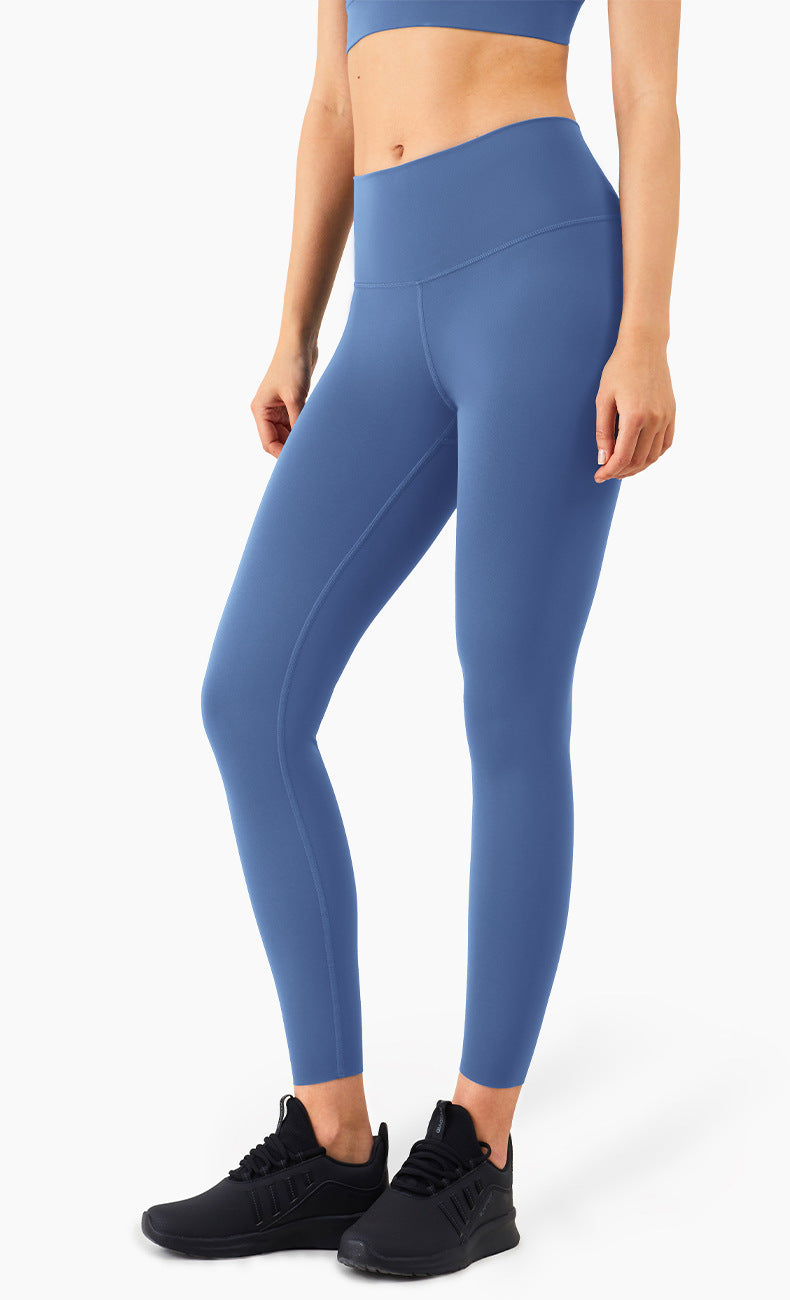 Back Waist Sealed Pocket High Waist Sports Yoga Pants