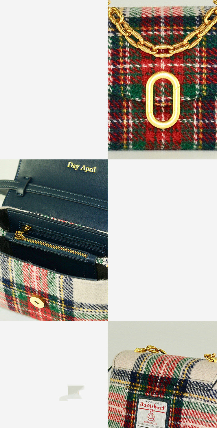 Trendy diagonal pendlertaske til efterår og vinter