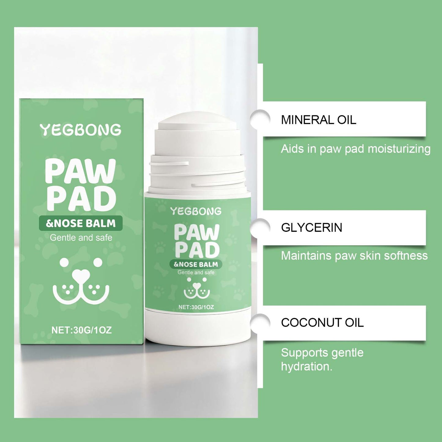 Pet Paw Balmgentle Moisturizing And Nourishing