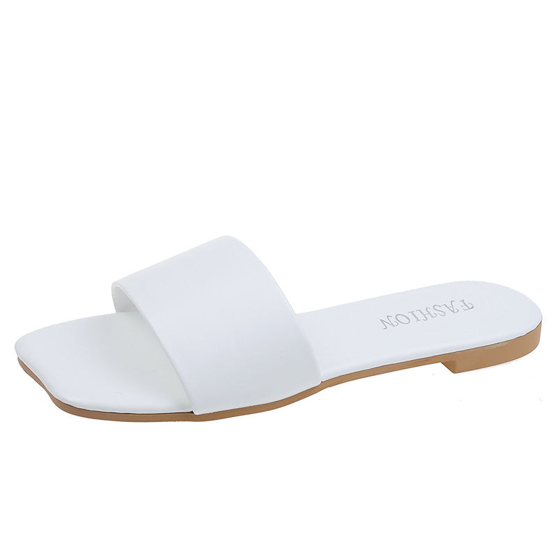 Student Flat Sandals Flower Soft Summer Slippers