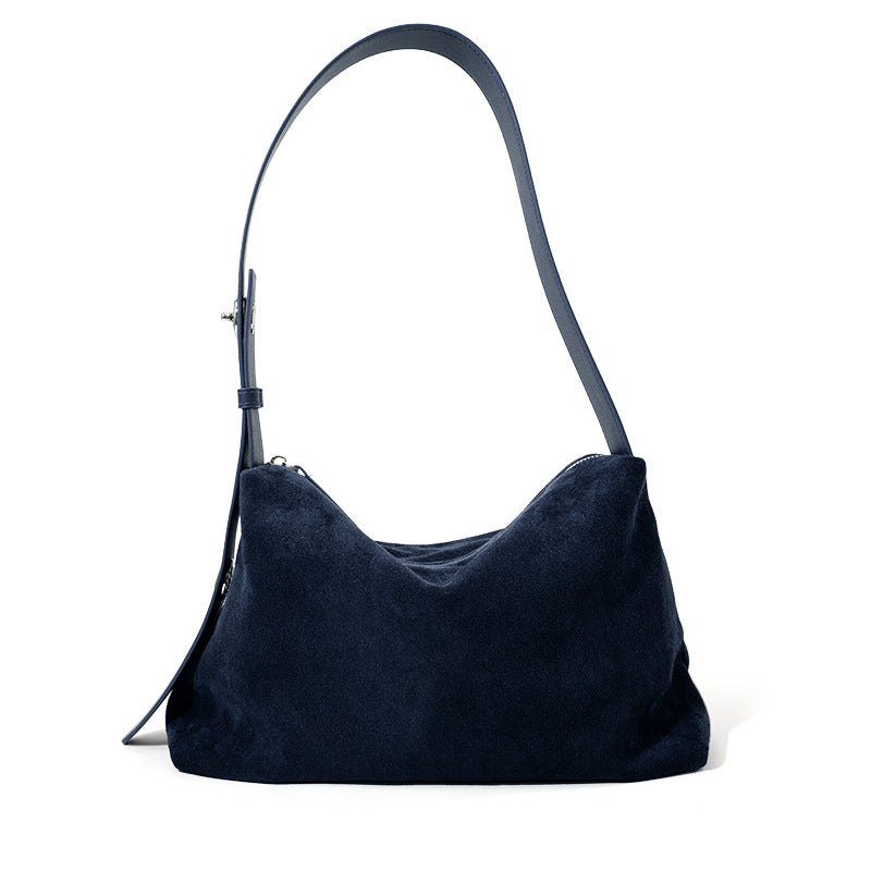 Womens Genuine Leather Bag High-Gloss Matte Cowhide Tote