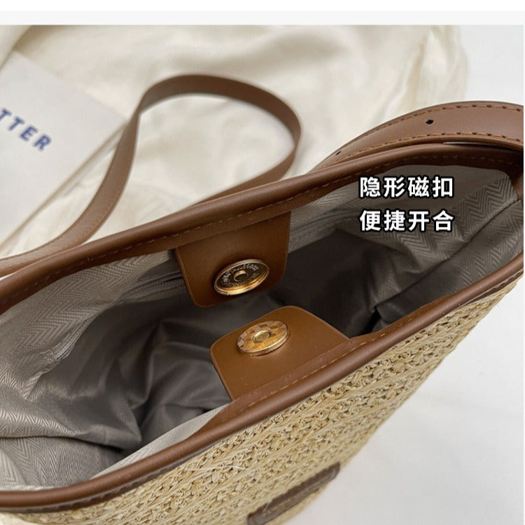 Summer Niche Women's Casual Beach Bucket Bag