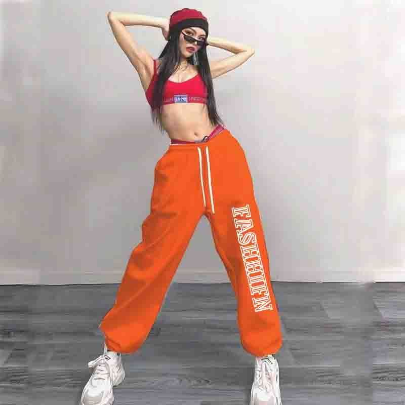Women's Hip-hop Loose-fitting Sweatpants