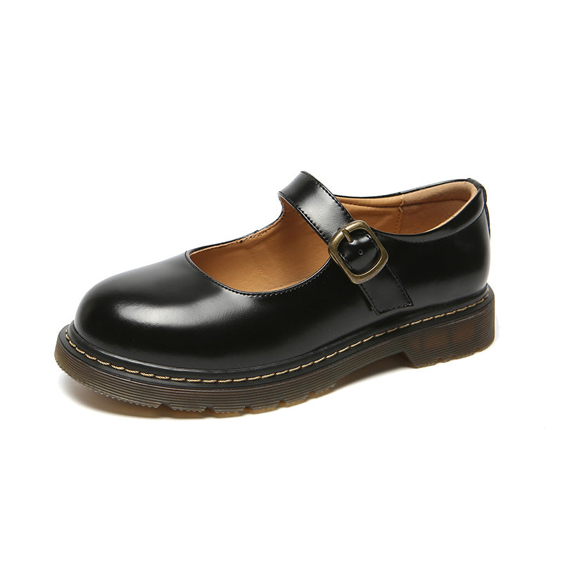 Spring And Autumn College Style Mary Jane Japanese Thin Shoes