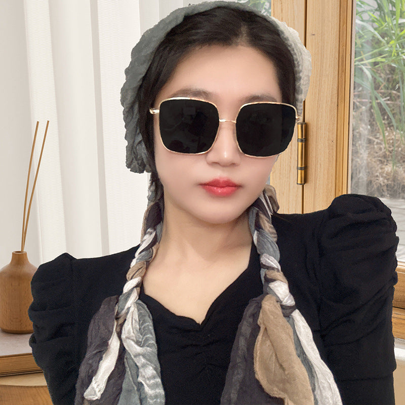 Hand-woven Hair Braid Scarf Girls Fashion Thin Scarf