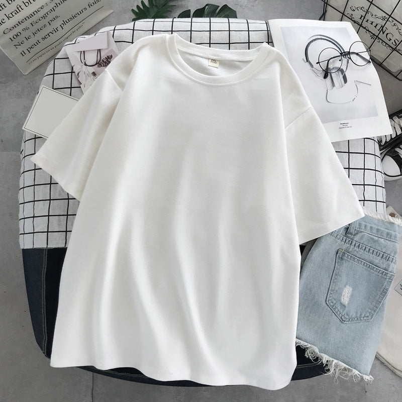 Summer Women's Casual Round Neck Short Sleeve T-shirt Printing