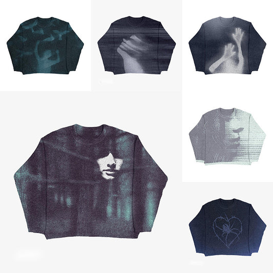 Autumn And Winter Women's Sweater Pullover Knitwear Top