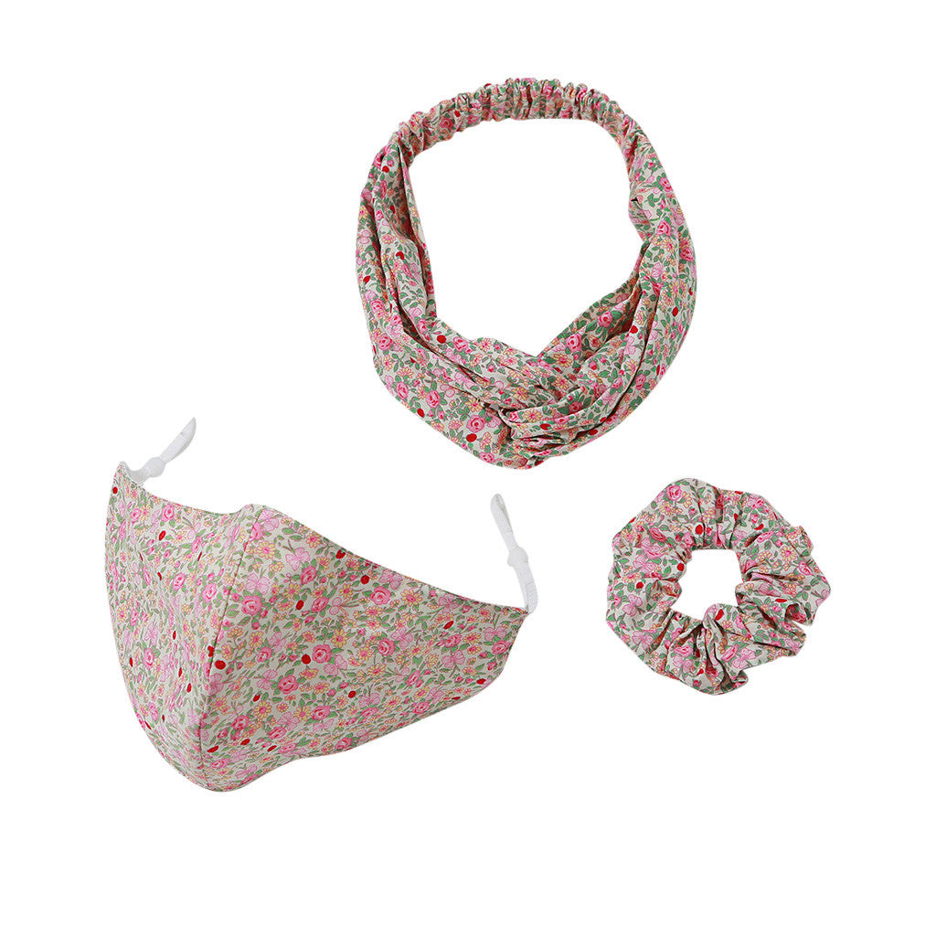 Summer hairband headband headband mask set