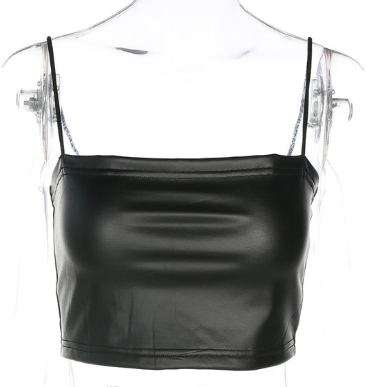 Black Leather Top