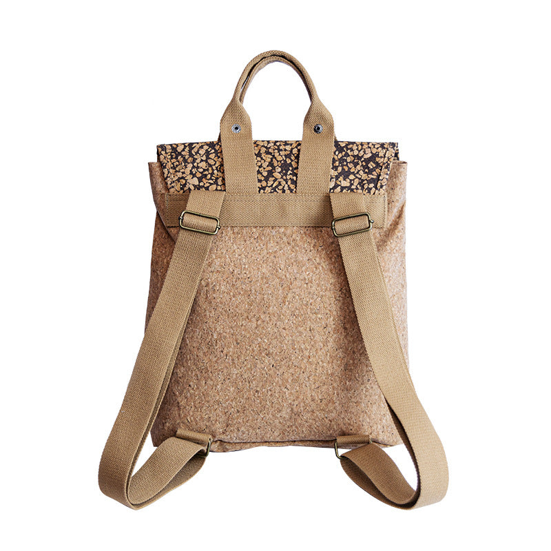 Coffee Grounds Cork Casual Backpack