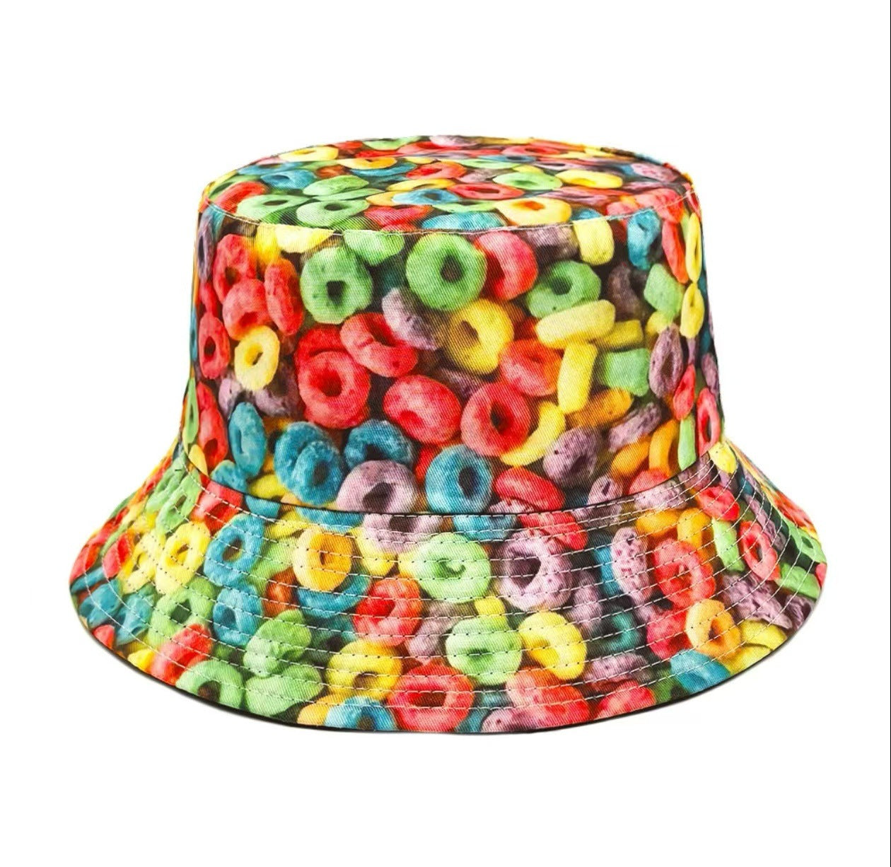 Creative Pattern Series Double-sided Wear Sunshade Breathable Bucket Hat