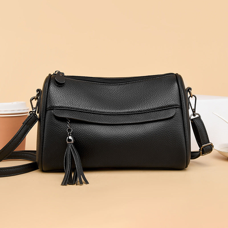 Middle Aged Fashionable One Shoulder Crossbody Bag