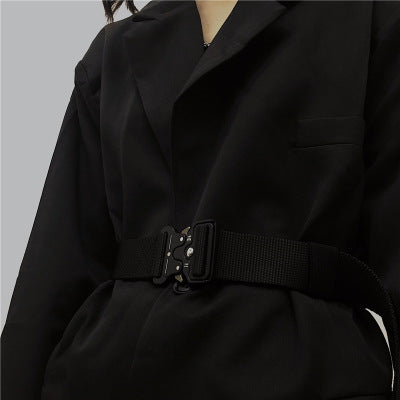 Functional wind tactical buckle nylon belt