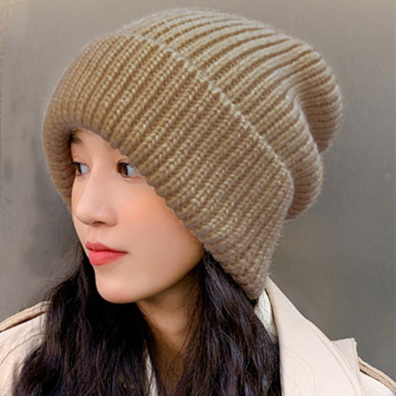 Women's Fashion Solid Color Pullover Hat