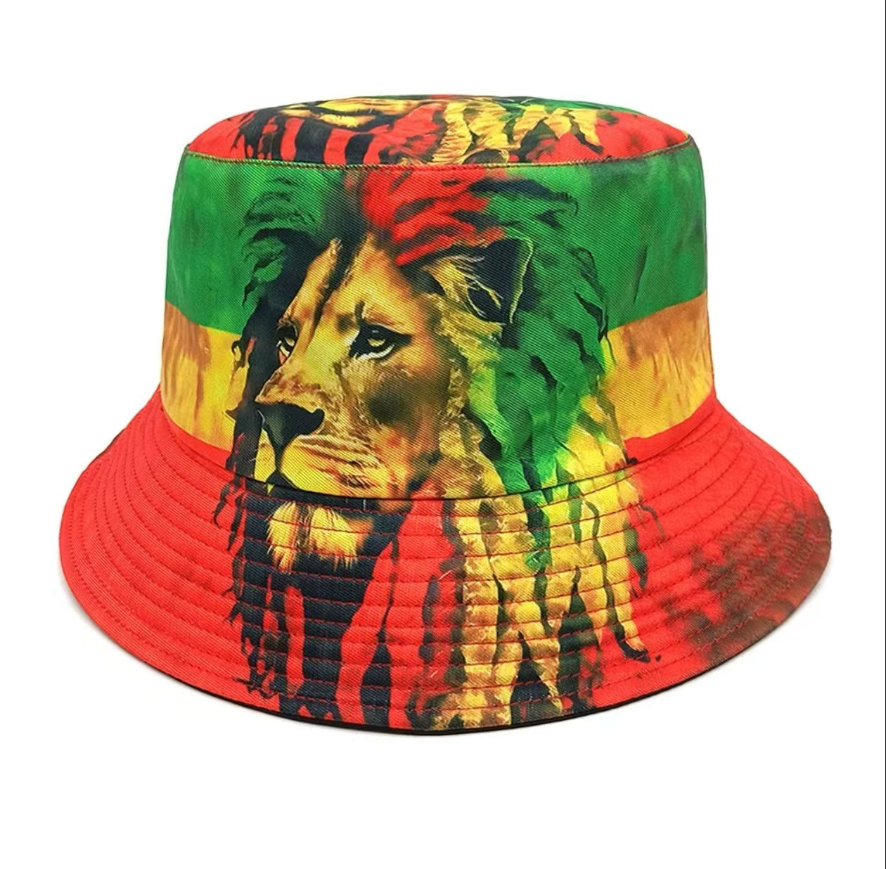 Creative Pattern Series Double-sided Wear Sunshade Breathable Bucket Hat