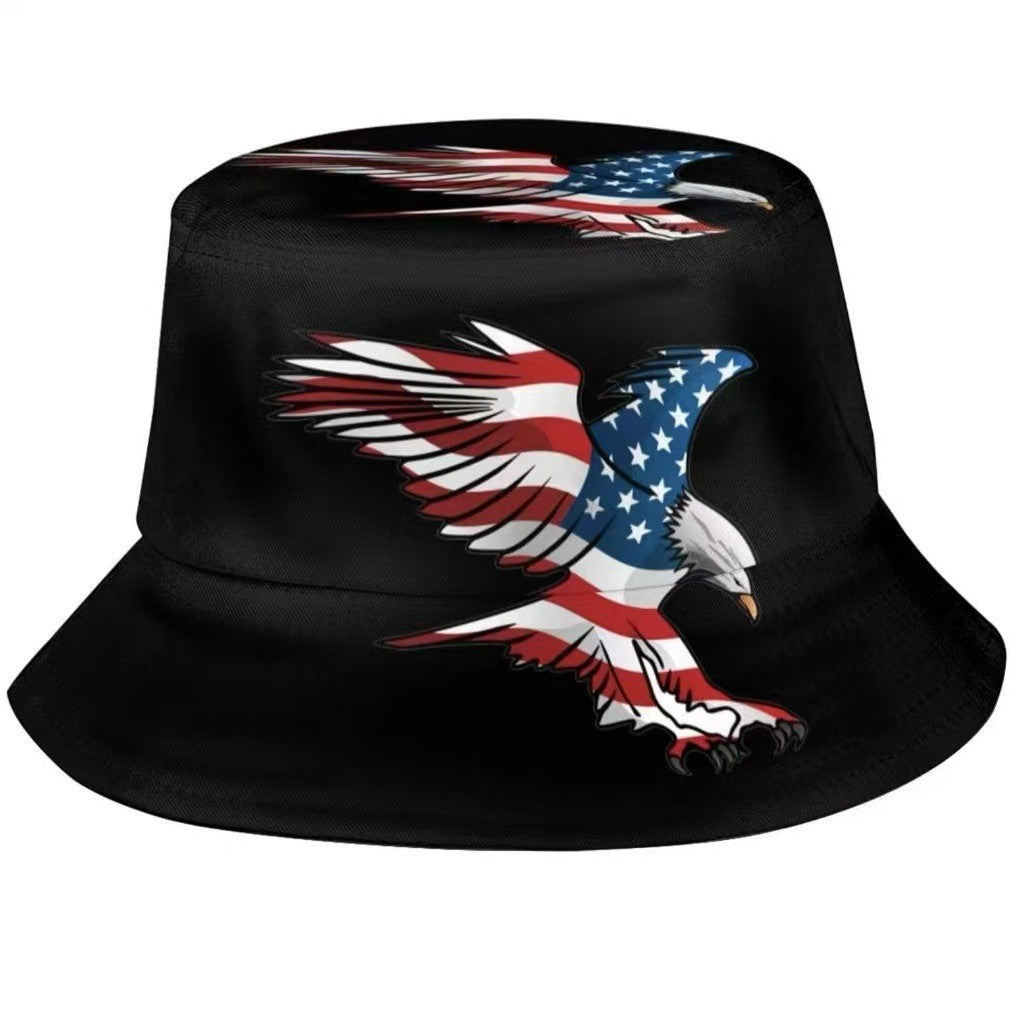 Creative Pattern Series Double-sided Wear Sunshade Breathable Bucket Hat
