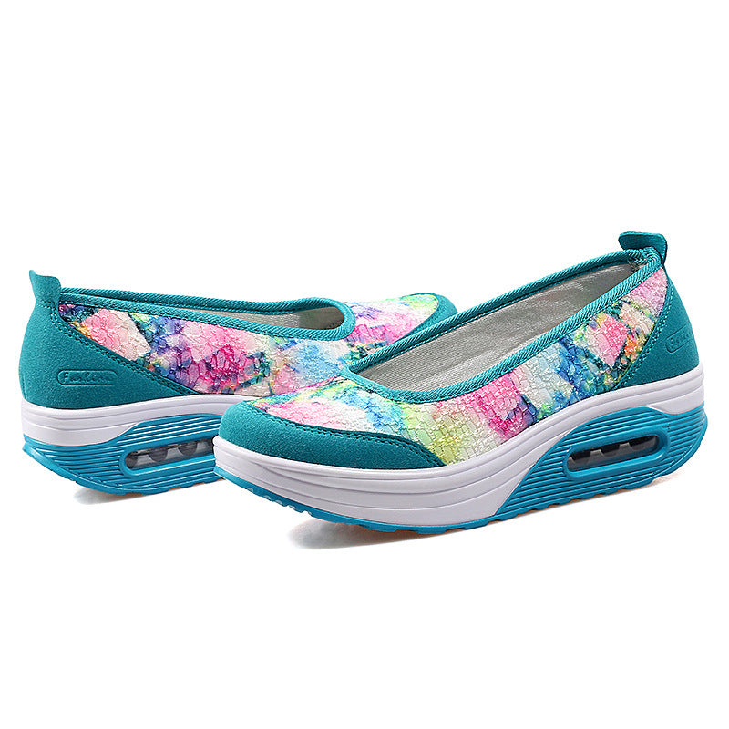 Women's Outdoor Tourism Casual Shoes With Thick Soles