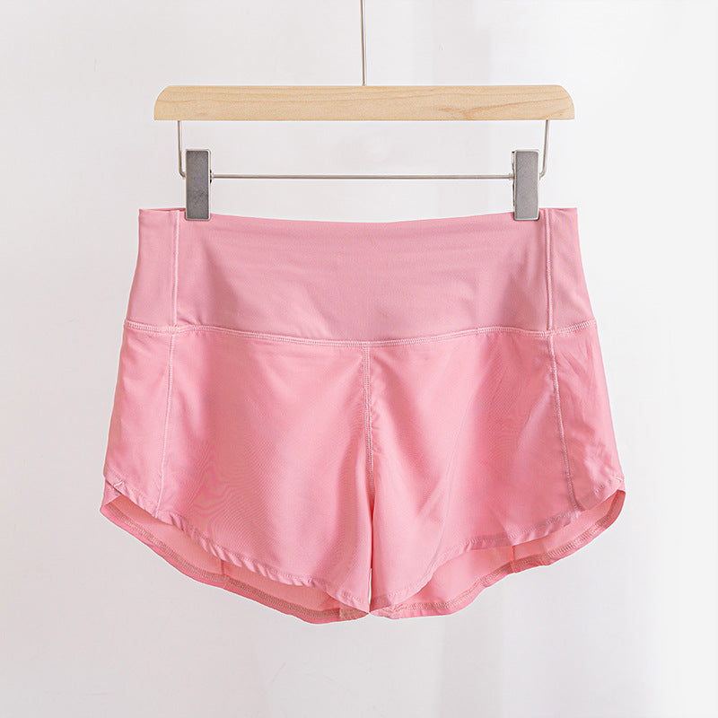 Women's Sports High-Waist Running & Cycling Shorts