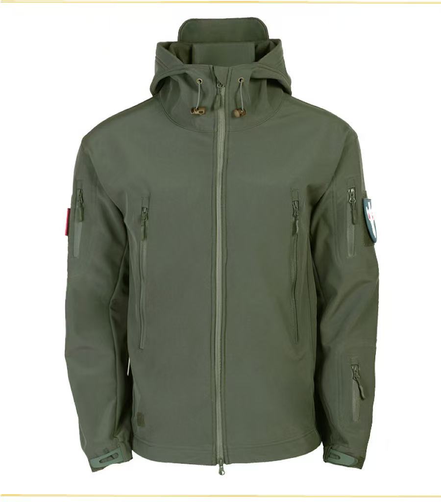 Men's Shell Jacket Trench Coat