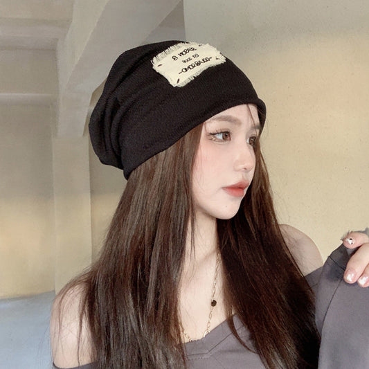 Knitted Wool Baotou Fashionable Acrylic Hat