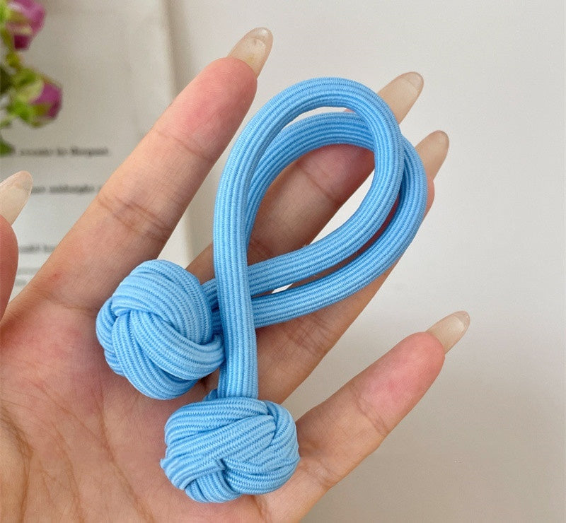 Girls' High-end Hair Band With Rubber Band