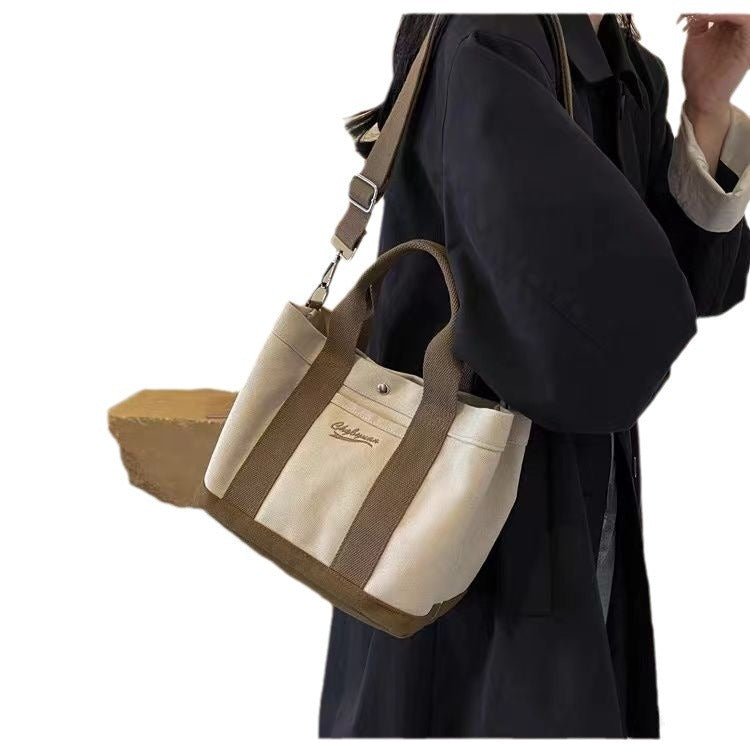 Outdoor Lightweight Canvas Portable Shoulder Messenger Bag