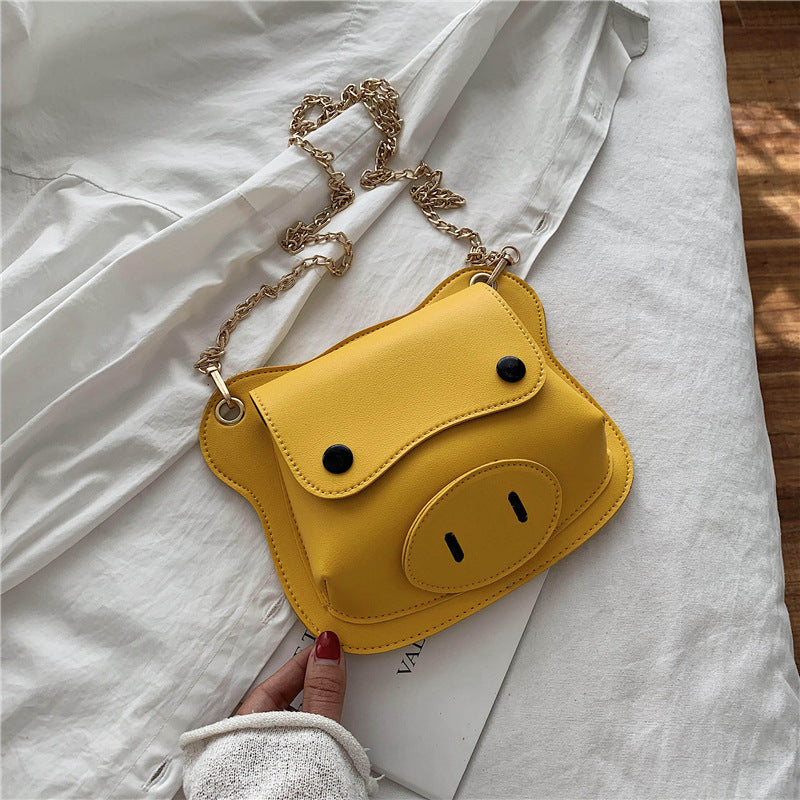 Crossbody Bag Personalized Piggy Chain Shoulder Bag