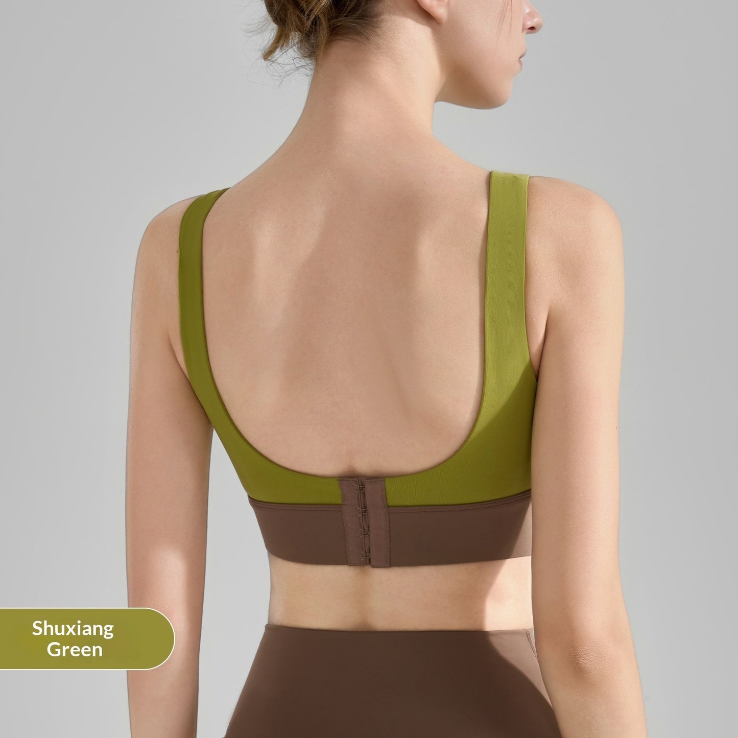 New V-neck Yoga Anti-shock Fixed Cup Fitness Vest