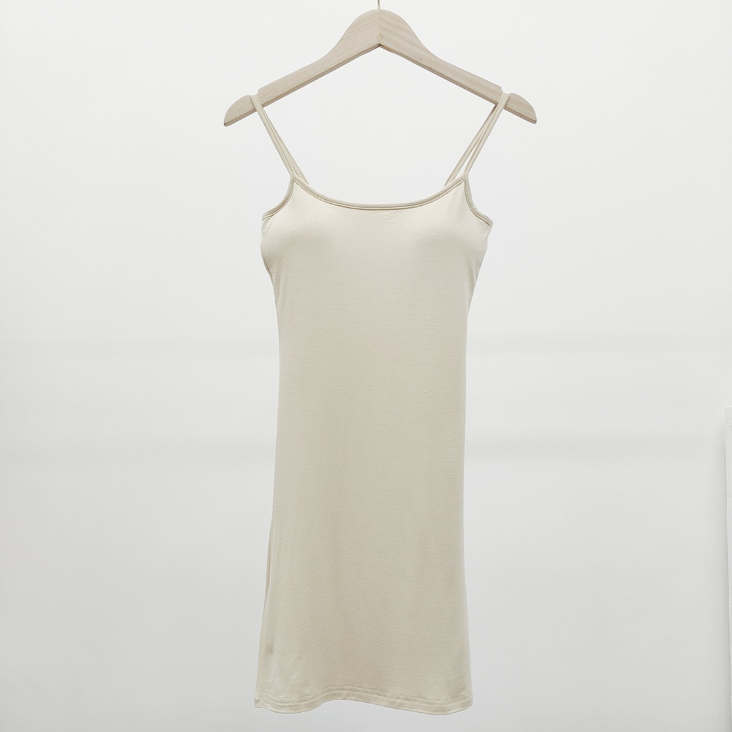 Elegant Figure-flattering Slip Dress That Creates A Slimming Look