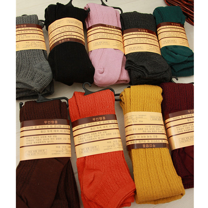 Twist cotton stepping romper socks