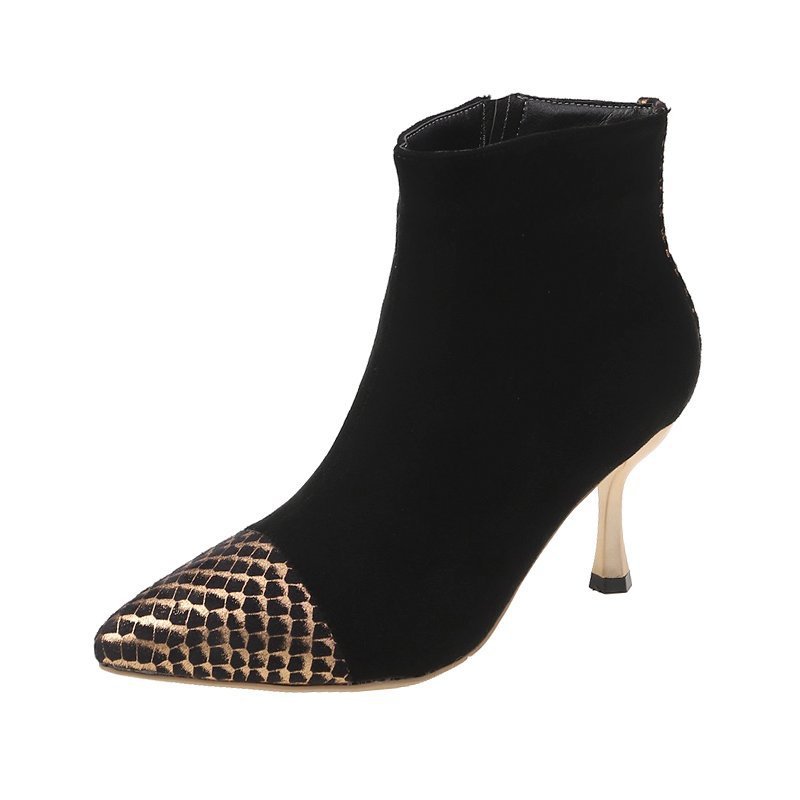 Fashion stretch boots wild sexy stiletto Martin boots
