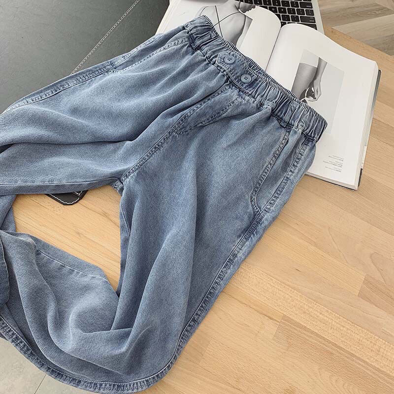 Slim Jeans That Loosen The Waist