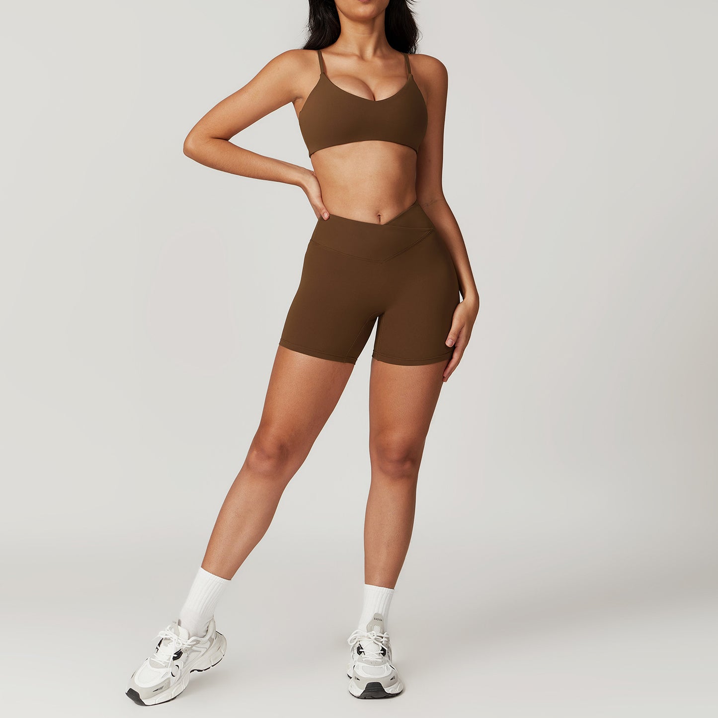 Environmental Protection Regeneration Tight-fitting Quick-drying Yoga Set