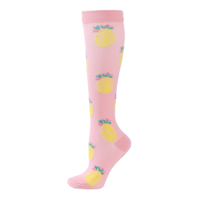 Sports Compression Socks Pattern Stretch Stockings