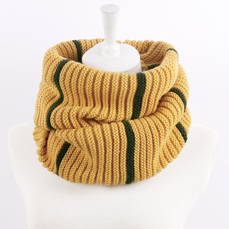 Men's and Women's WarmStripe Woolen Collar
