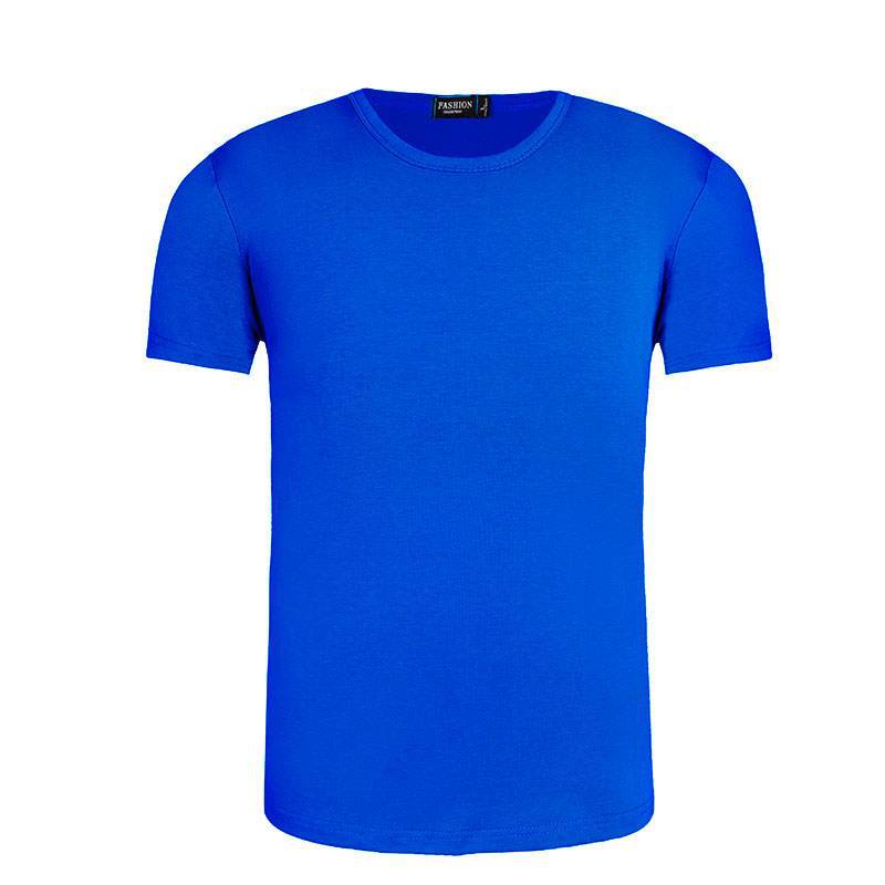 Modal Heat Transfer Hand Painted Crew Neck T-Shirt