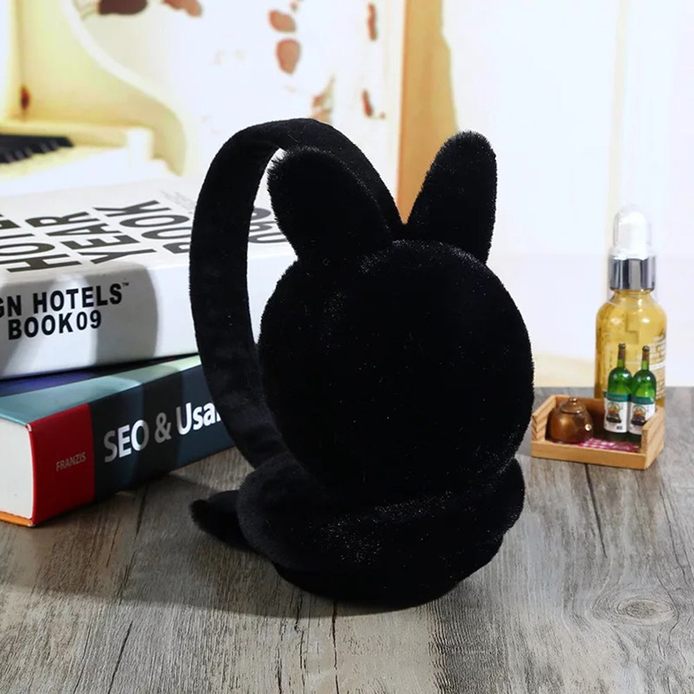 Creative Children's Folding Rabbit Ears Earmuffs Cartoon