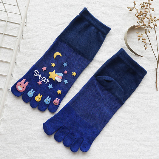 Hosiery Lady Mid-tube Autumn And Winter Thick Cotton Socks