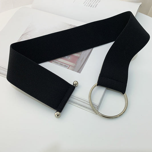 Simple Waist Seal Elastic Elastic Ladies Belt