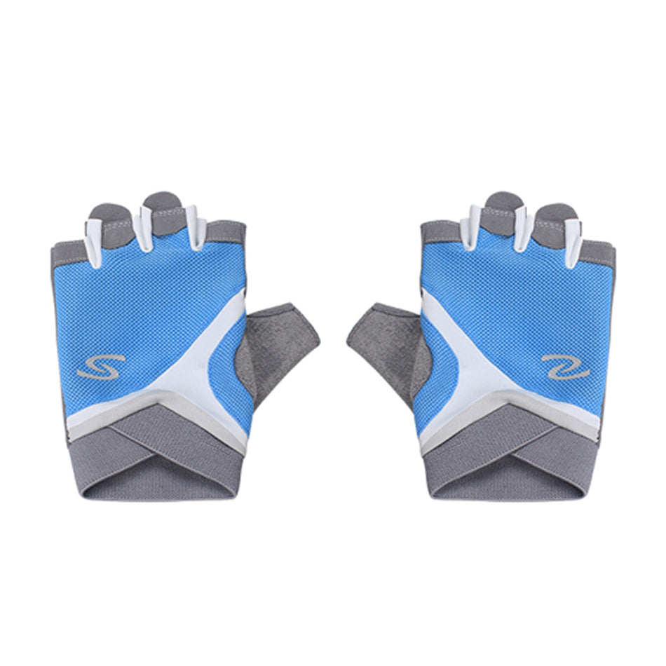 Fingerless fitness gloves