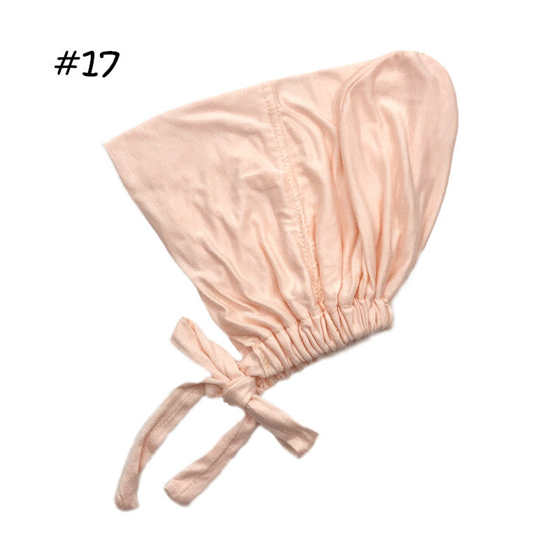 Bottom Hat Tube Scarf Modal Headband Elastic Adjustable