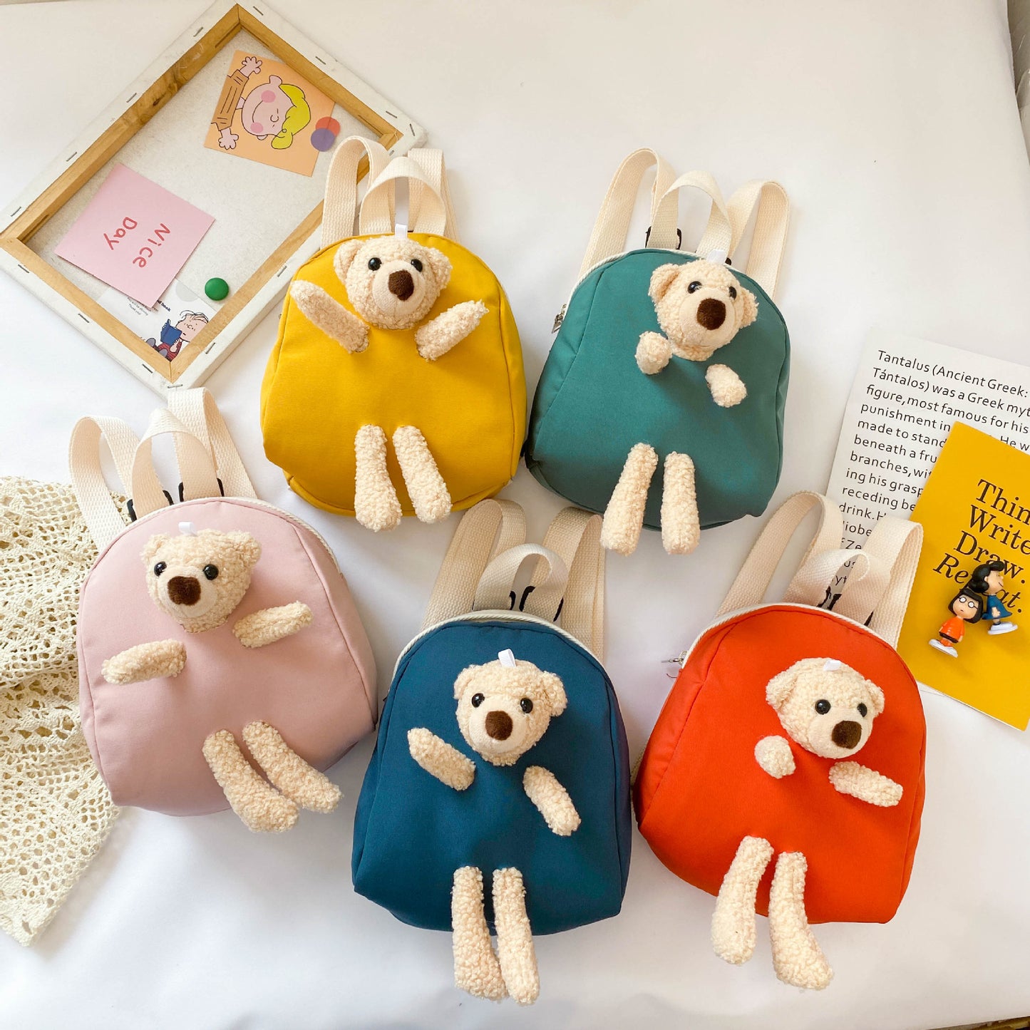 Cute Children's Backpack For Travel And Play