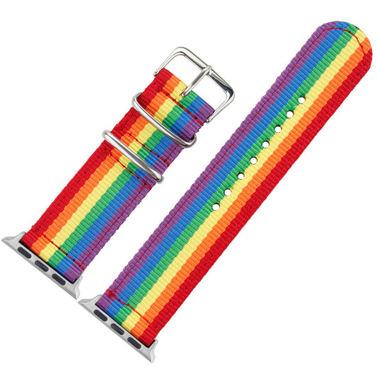 Canvas striped Wristband