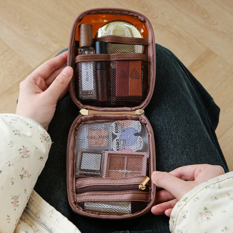 Portable Large Capacity Buggy Bag Business Trip Travel Skincare Wash Box