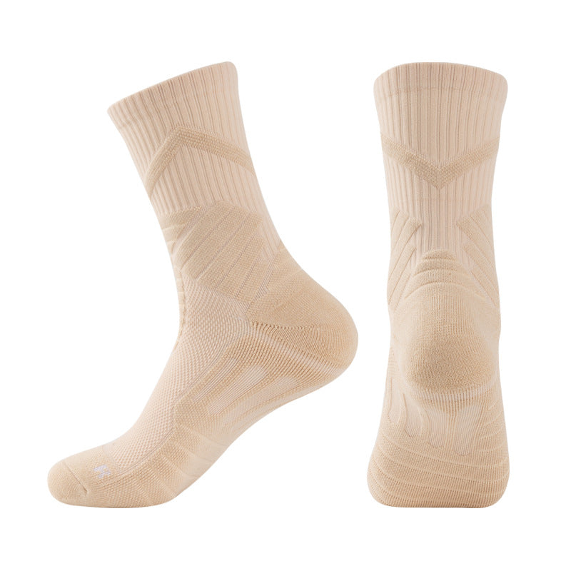 Men's Thick Shock Absorption Anti-skid Sports Socks