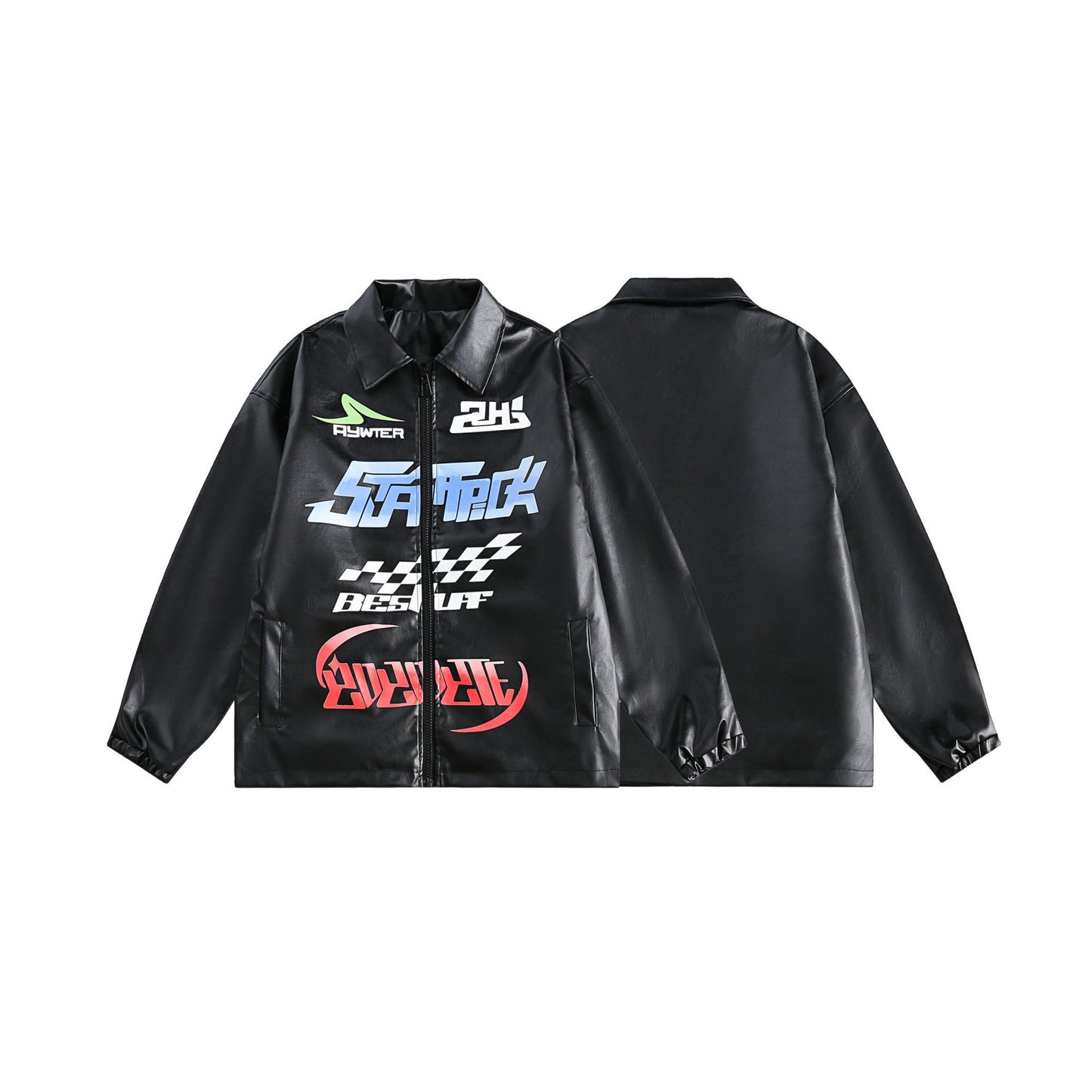 American Retro Loose Couple Baseball Uniform Coat For Men