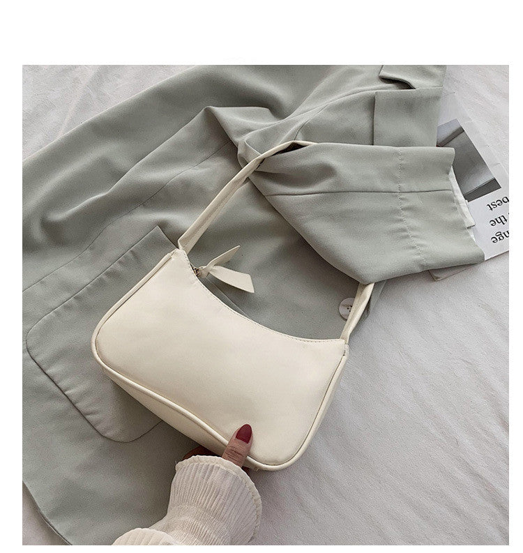 Simple and versatile net red underarm bag