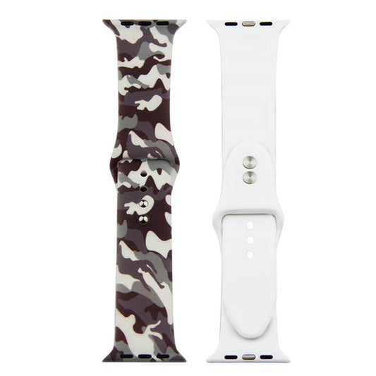 Silicone European And American Color Strap For Watch