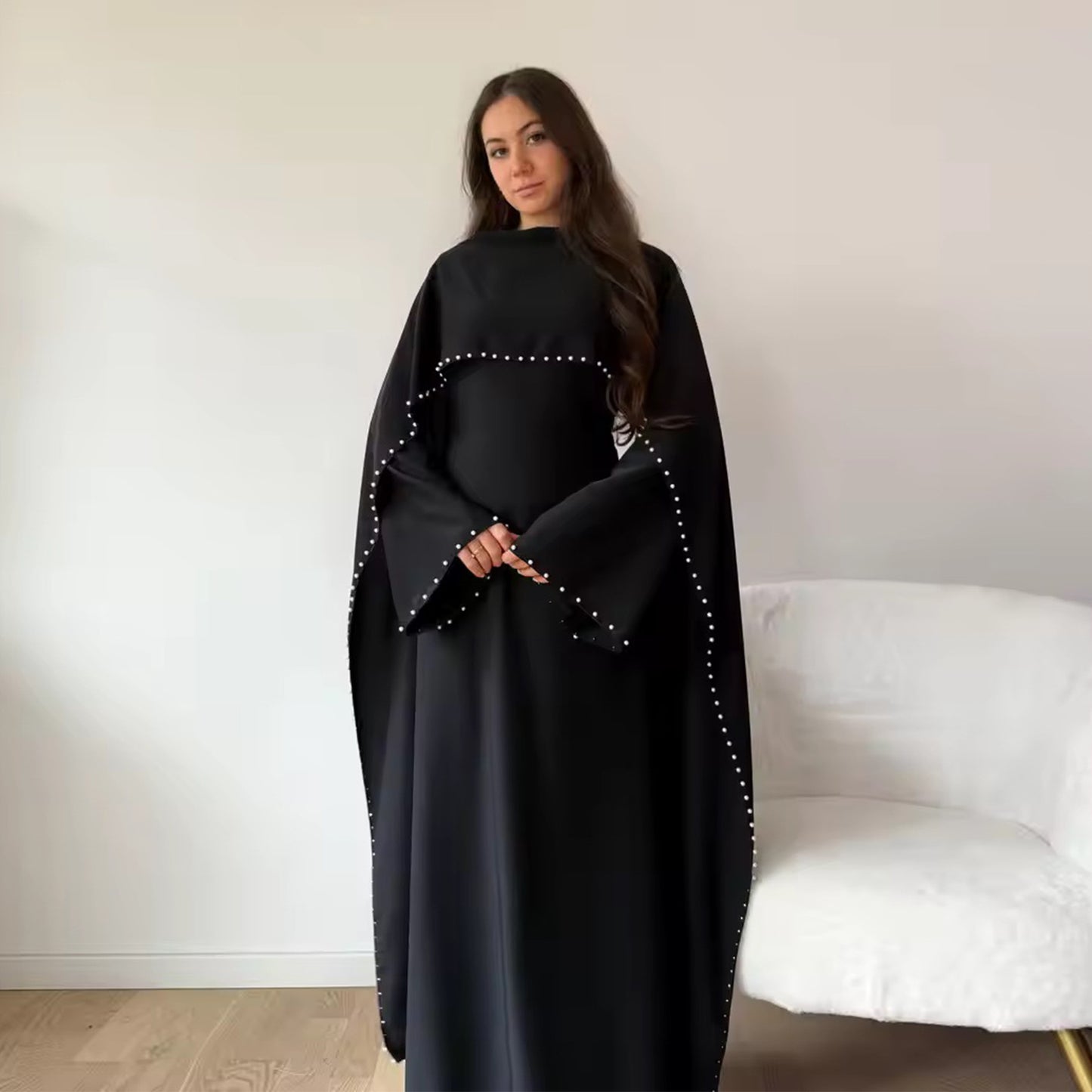 Luxurious Embroidered Gown The Jewel Of The Middle East