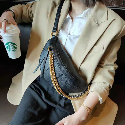 Disco Bag Soft Leather Chain Fashion Casual